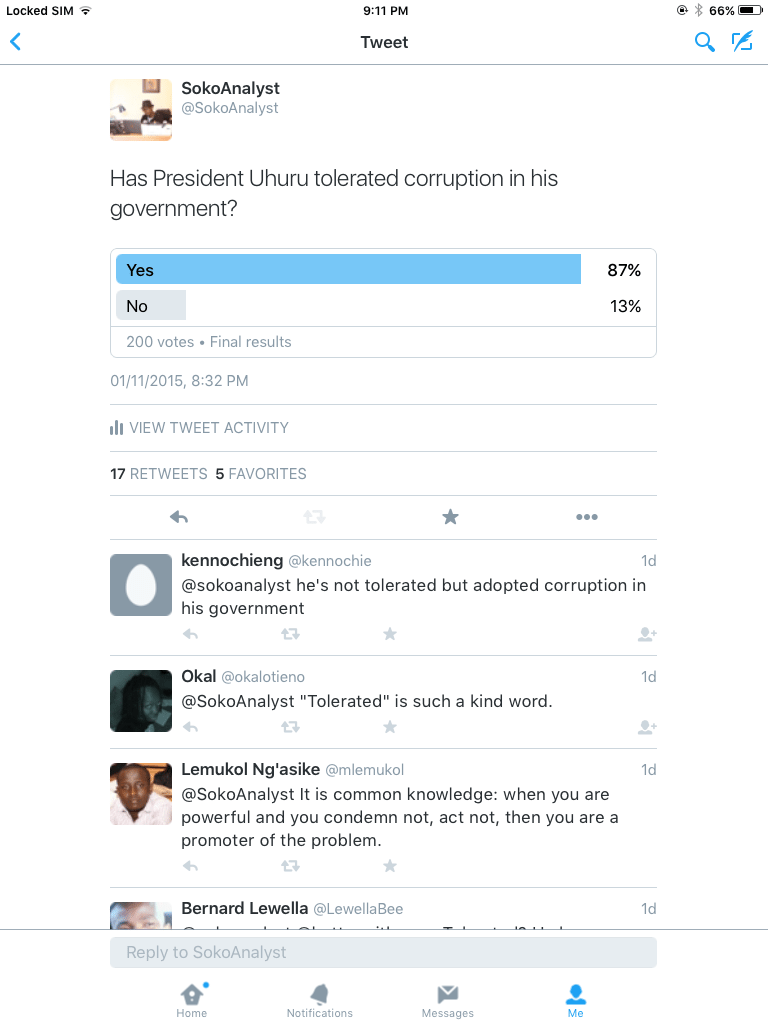 Has President Uhuru tolerated corruption in Kenya?