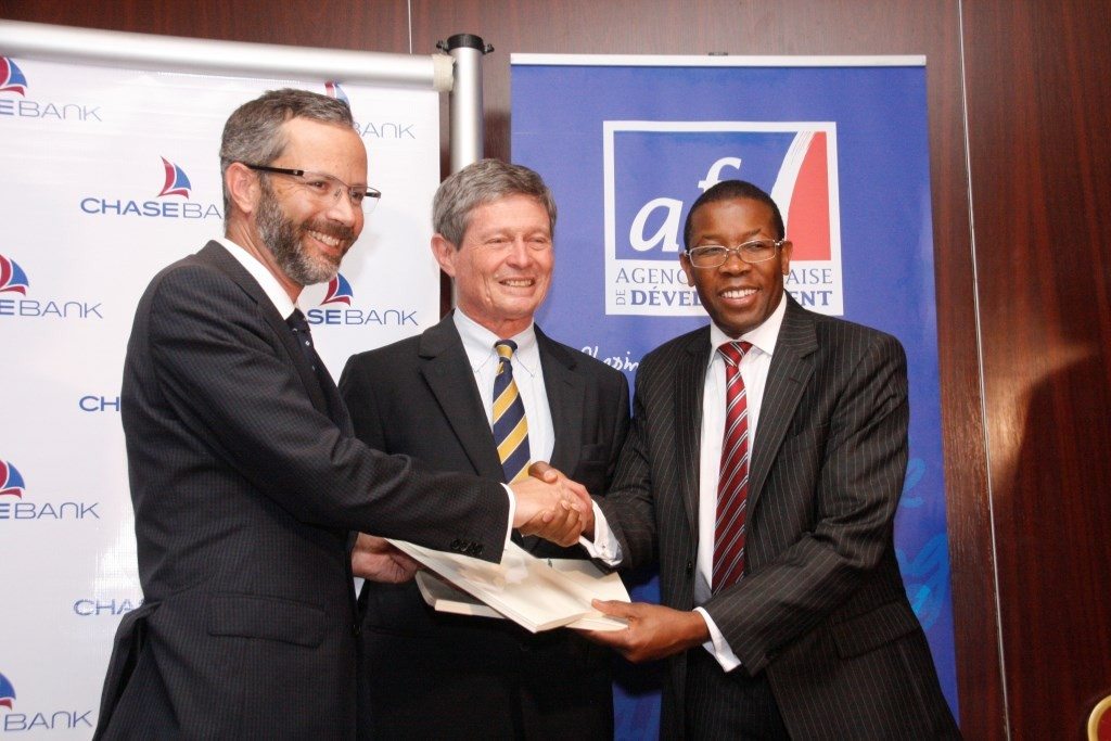 AFD and Chase Bank Sign 10m Euro Credit Line for Green Energy Projects