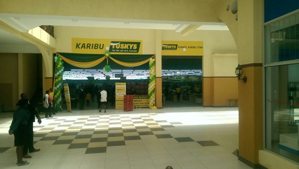 Newly Opened Tuskys Milele located in the heart of Ngong town