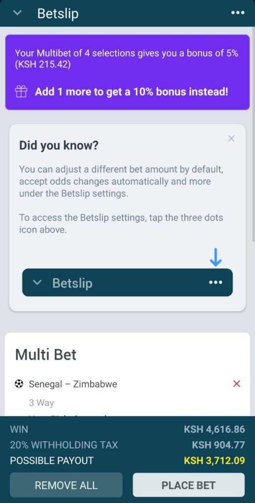 Win Up to 100 More On Your Bets with Sportpesa’s New Multibet Boost